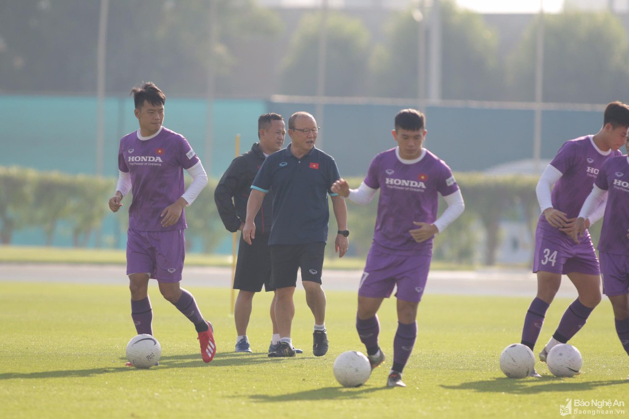 Trọng Hoàng, Văn Đức cùng dàn sao tuyển Việt Nam thoải mái trước trận Indonesia