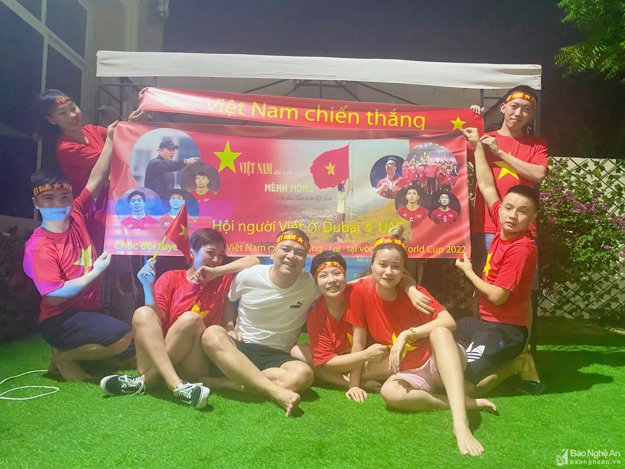 Người Việt tại UAE sẵn sàng tiếp lửa cho đội tuyển Việt Nam