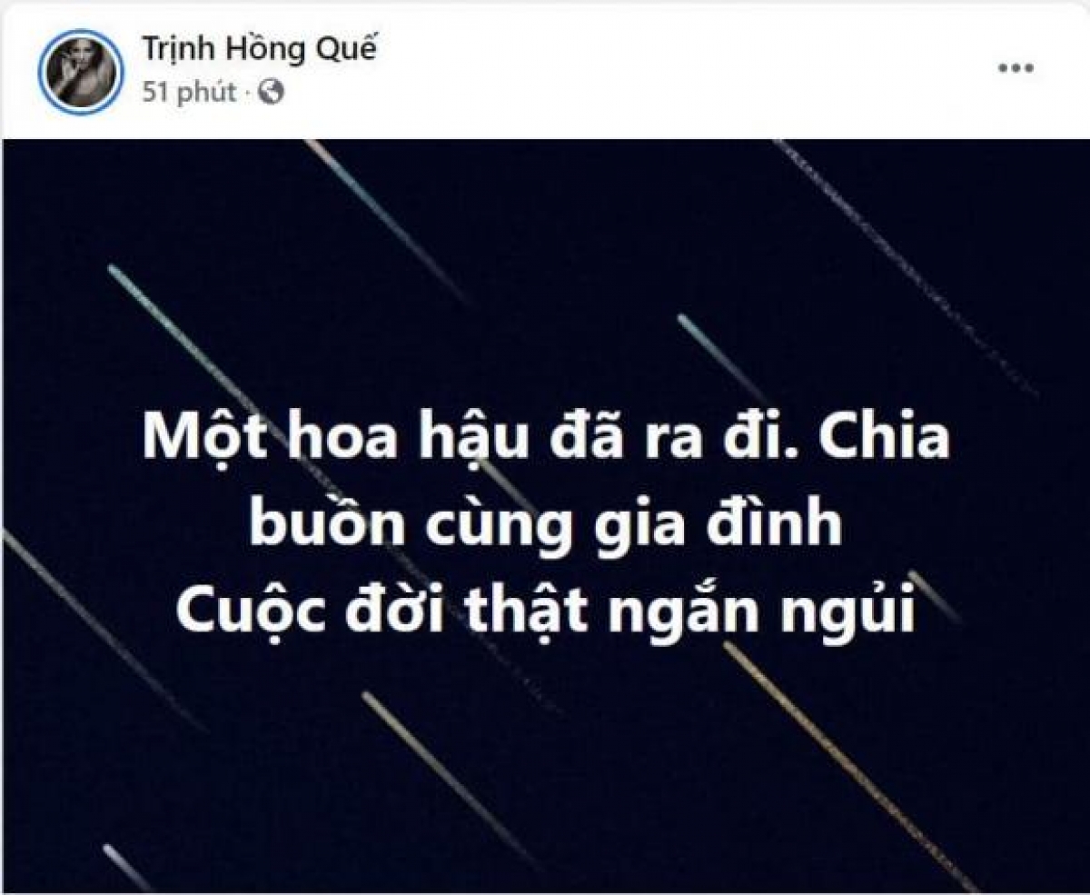 Dàn nghệ sĩ Việt bàng hoàng, xót xa khi Hoa hậu Nguyễn Thu Thủy qua đời vì đột quỵ