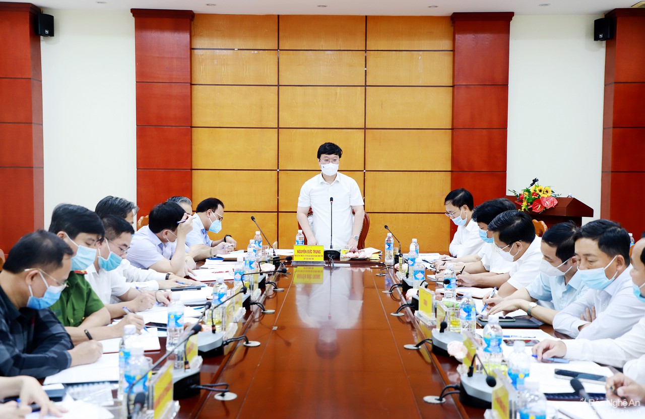 Chủ tịch UBND tỉnh Nguyễn Đức Trung: Cần tư duy đột phá, quy hoạch xây dựng theo hướng hiện đại