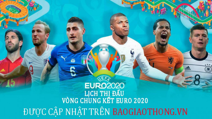 Lịch thi đấu EURO 2021