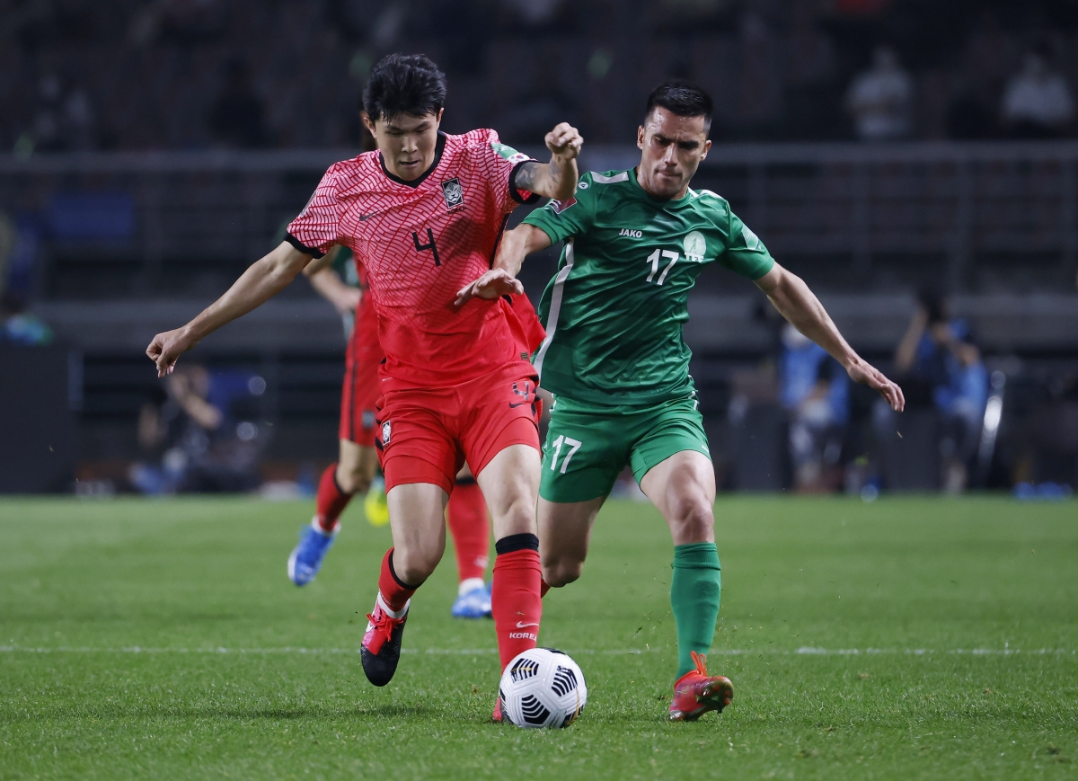 Vòng loại World Cup 2022: Son Heung Min "vô duyên", Hàn Quốc vẫn thắng đậm Turkmenistan