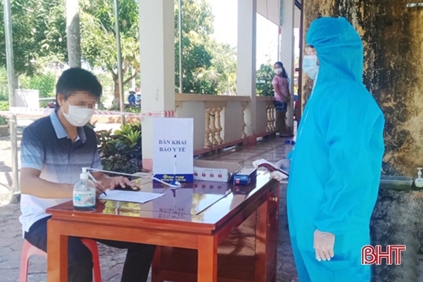 Hà Tĩnh áp dụng cách ly chặt chẽ đối với người đi về từ vùng giãn cách xã hội