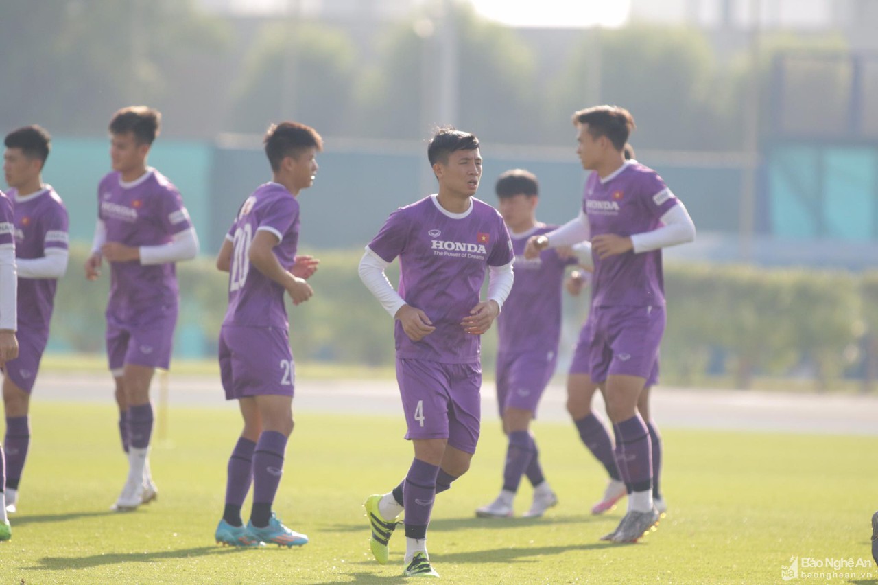 Trọng Hoàng, Văn Đức cùng dàn sao tuyển Việt Nam thoải mái trước trận Indonesia