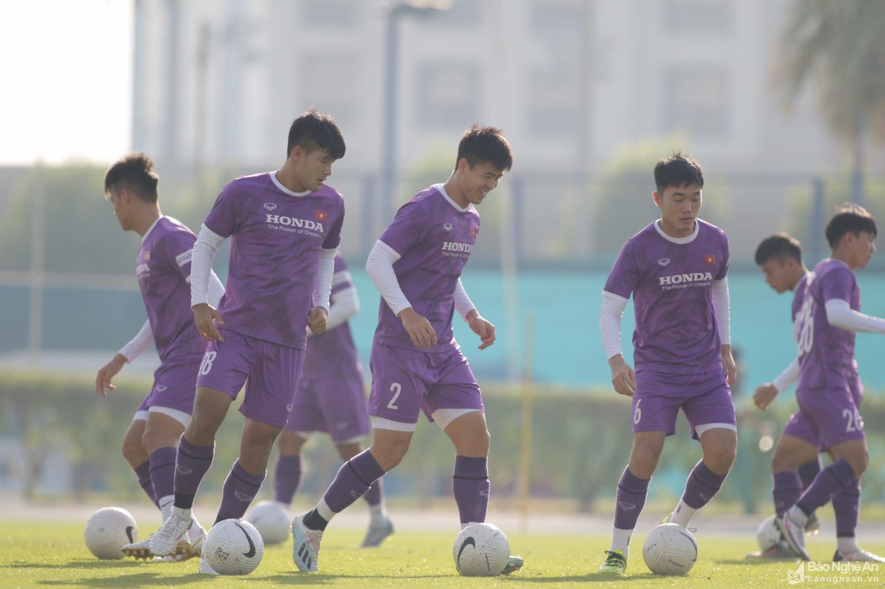 Trọng Hoàng, Văn Đức cùng dàn sao tuyển Việt Nam thoải mái trước trận Indonesia