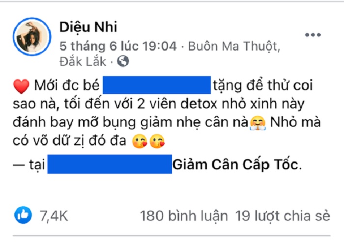 Xin lỗi vì quảng cáo vội vàng, Diệu Nhi vẫn "hứng gạch"