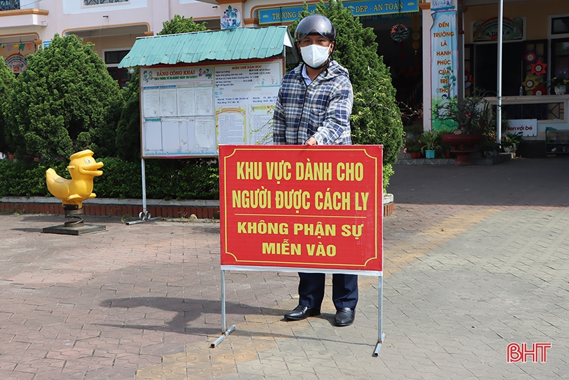 Thạch Hạ “kích hoạt” 2 khu cách ly tập trung sau khi phát hiện ca Covid-19