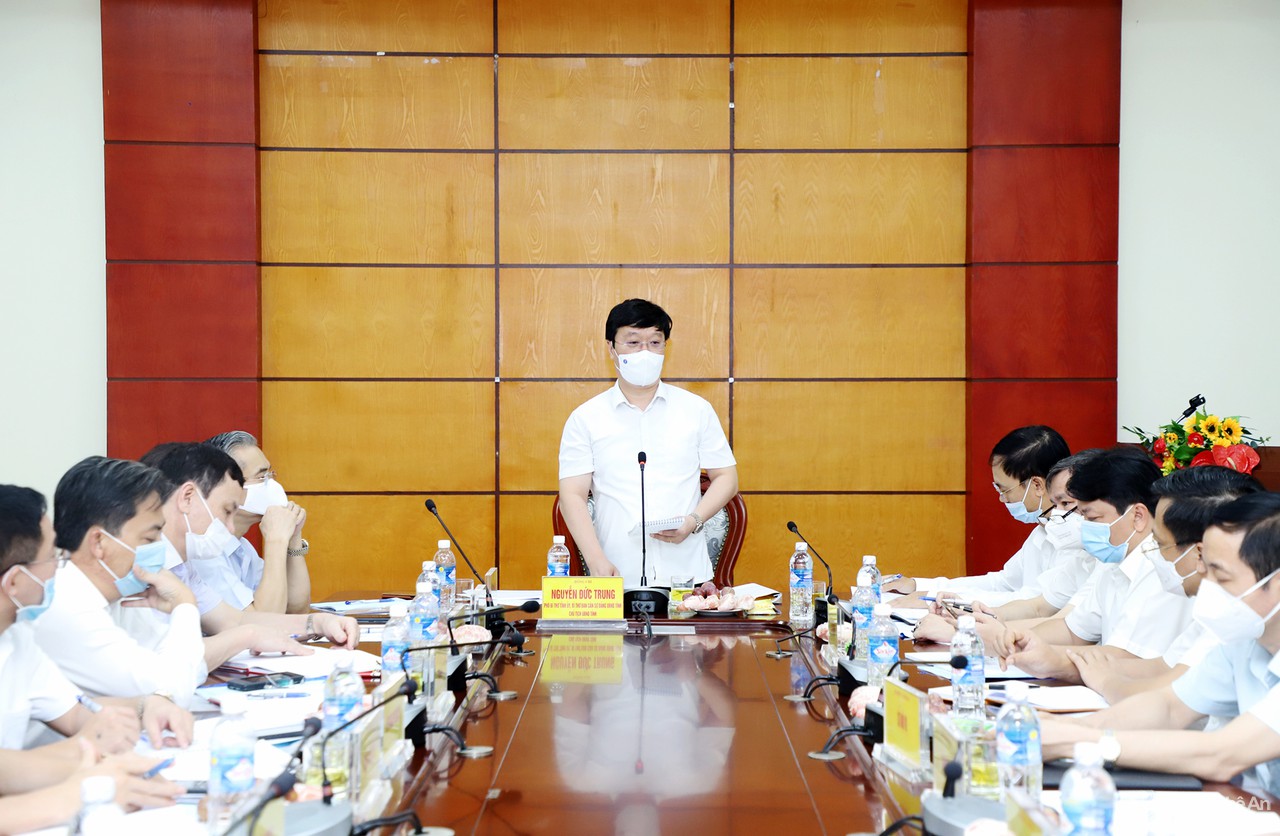Chủ tịch UBND tỉnh Nguyễn Đức Trung: Cần tư duy đột phá, quy hoạch xây dựng theo hướng hiện đại