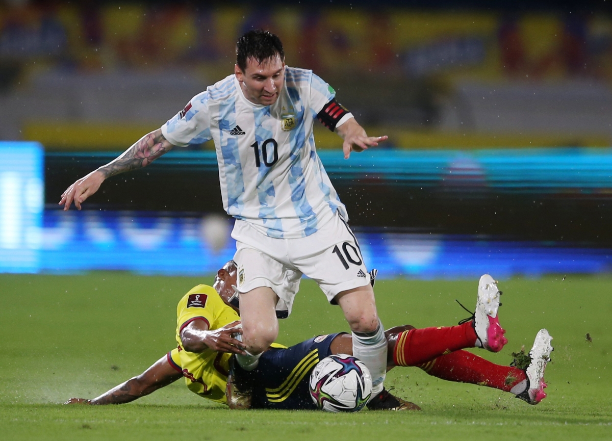 Messi phung phí cơ hội, Argentina bị Colombia cầm hòa ở vòng loại World Cup 2022