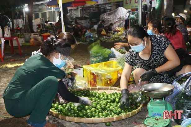 Sẽ tạm dừng hoạt động chợ đêm nông sản TP Hà Tĩnh để phòng, chống dịch Covid-19