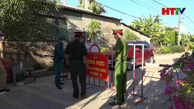 Dỡ bỏ, thu hẹp vùng cách ly y tế tại xã Tân Lâm Hương