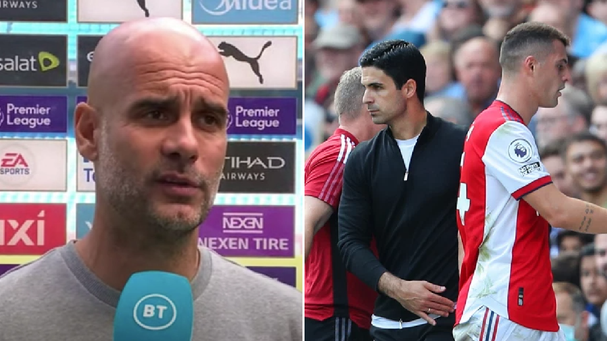 Man City vùi dập Arsenal, Pep Guardiola khen ngợi Mikel Arteta