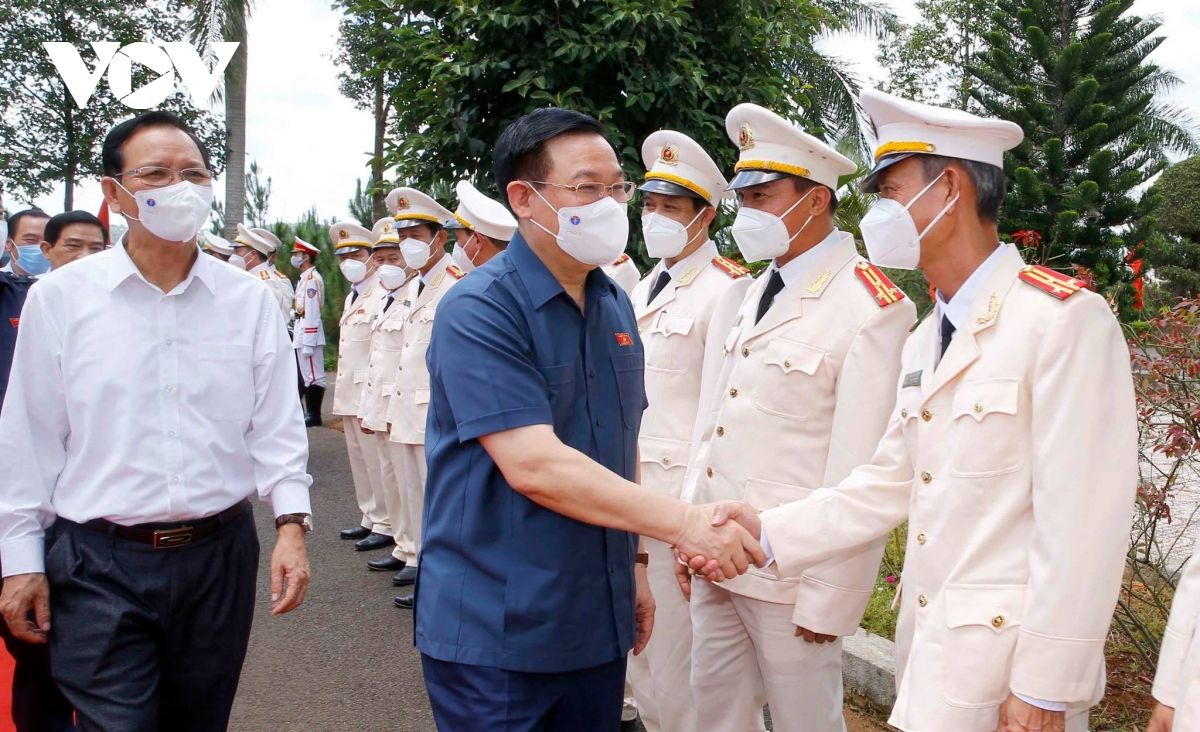 Chủ tịch Quốc hội: Đắk Nông cần phải quyết định bứt phá bằng chính nội lực của mình