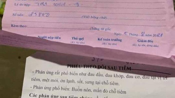 Sở Y tế Vĩnh Long nói gì vụ tiêm vắc xin Covid-19 phải trả tiền test nhanh?