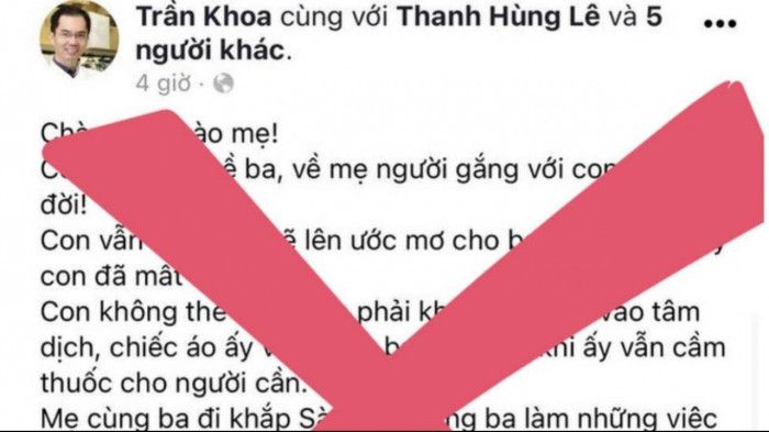 Xử phạt 5 triệu đồng mỗi tài khoản chia sẻ tin "bác sĩ Khoa"