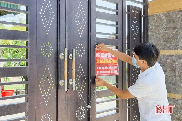 Hà Tĩnh rà soát, phát hiện sớm các nguy cơ trong cộng đồng, ngăn dịch lây lan rộng