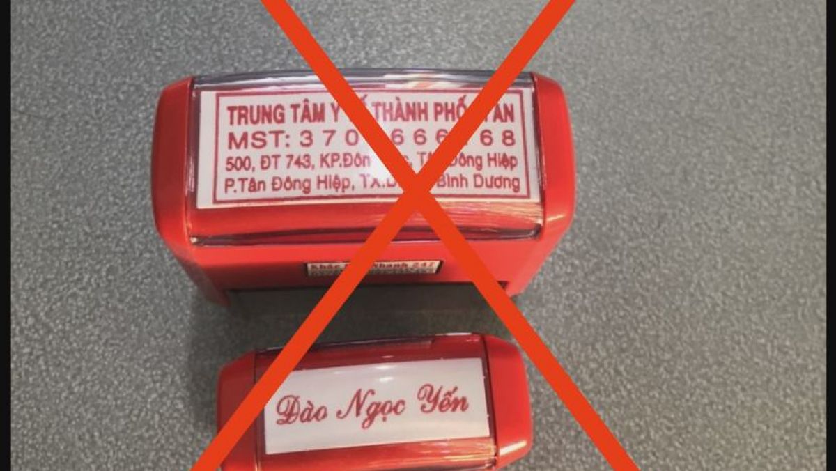 Công an Bình Dương bắt giữ 3 đối tượng làm giả giấy test COVID-19 để “thông chốt”