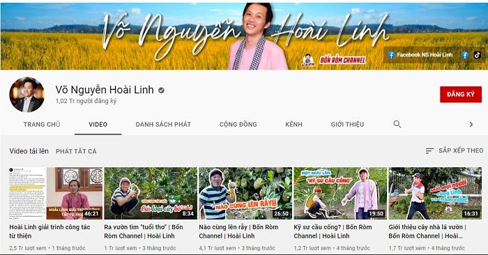 "Mất tích" 1 tháng, nghệ sĩ Hoài Linh hết "hốt bạc" từ YouTube?