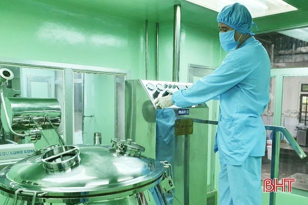 Dược Hà Tĩnh ổn định sản xuất, đáp ứng sản phẩm cho thị trường mùa dịch