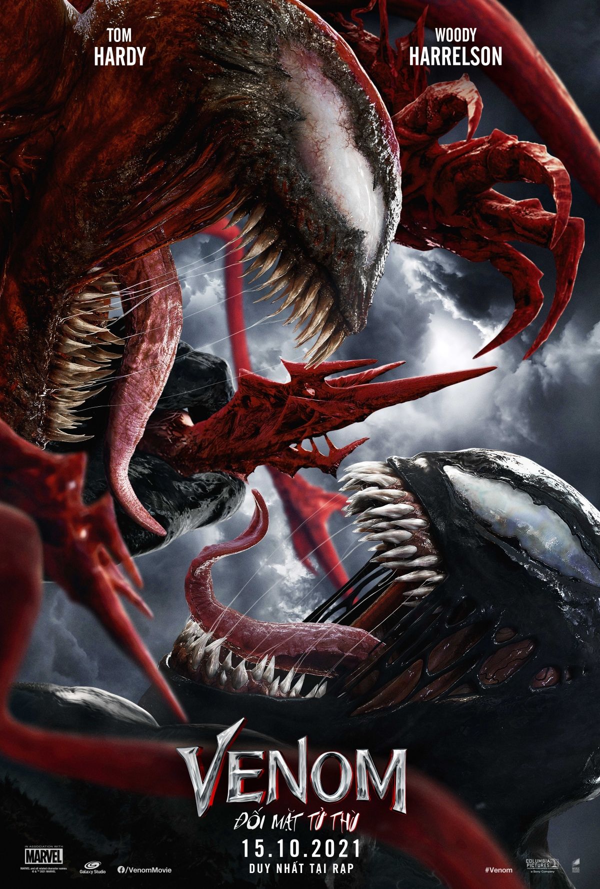 "Venom 2" nhá hàng poster hấp dẫn cùng lịch chiếu mới