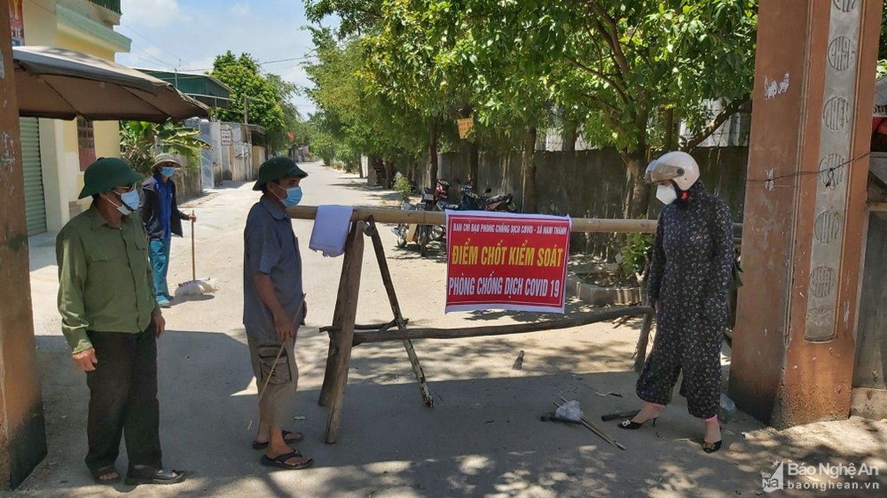 Yên Thành xử phạt 31 trường hợp vi phạm quy định phòng dịch