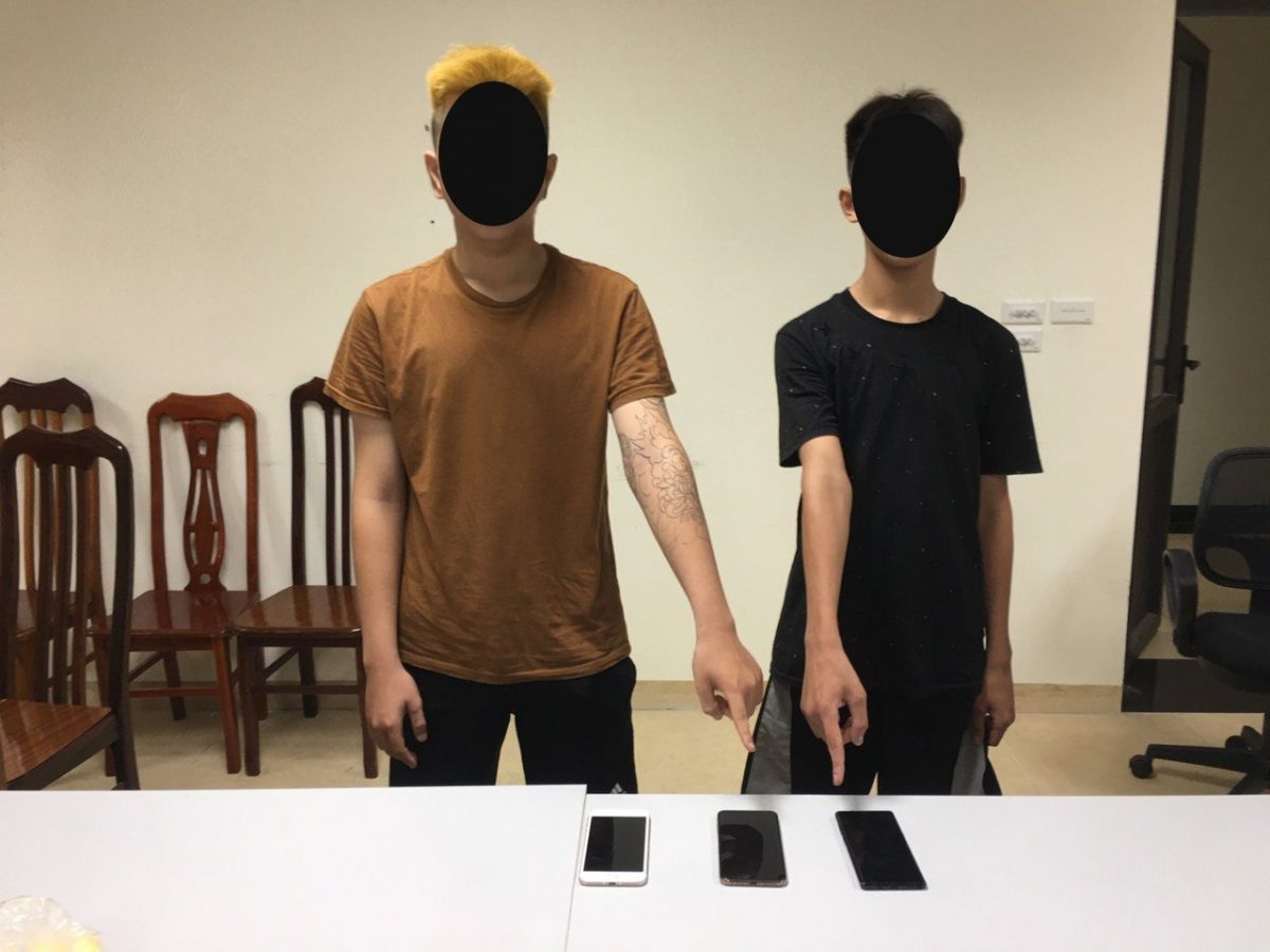 Bắt hai thiếu niên bỏ học cùng nhau đi cướp điện thoại ở Hà Nội