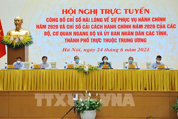 Hà Tĩnh đứng thứ 11 cả nước về chỉ số hài lòng với sự phục vụ của cơ quan hành chính