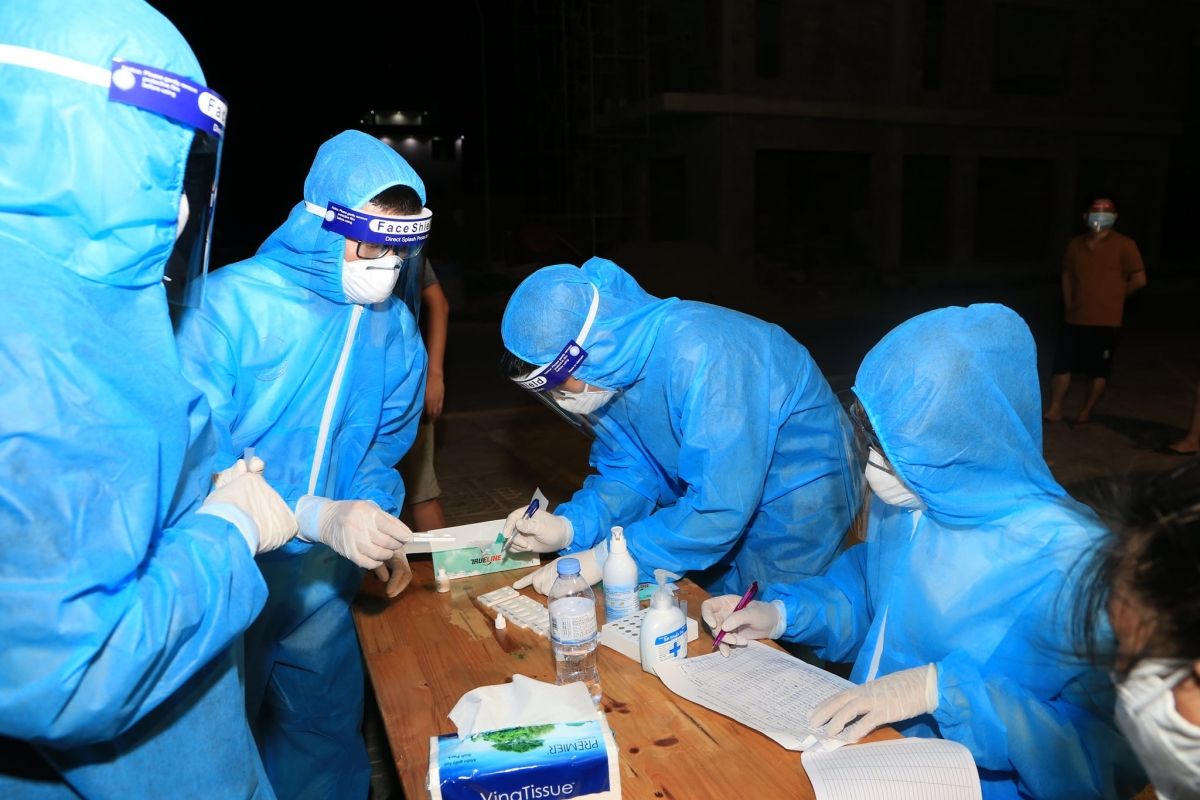 Thêm 28 trường hợp ở Nghệ An về từ các tỉnh, thành phía Nam dương tính với SARS-CoV-2