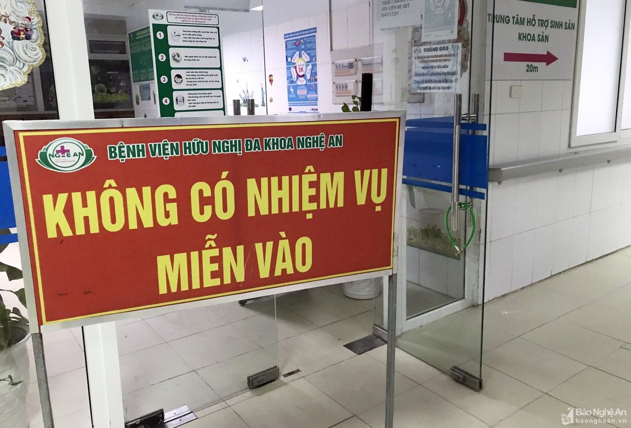 Bệnh viện HNĐK Nghệ An nhanh chóng triển khai biện pháp chống dịch khi phát hiện ca dương tính 