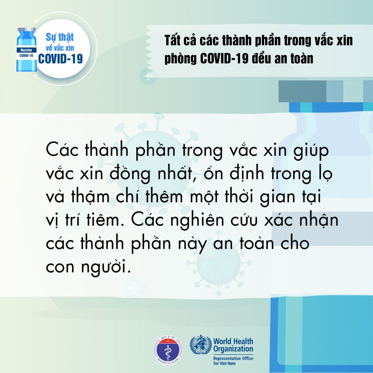 Tiêm vaccine phòng COVID-19 có giúp bảo vệ bạn khỏi ốm?