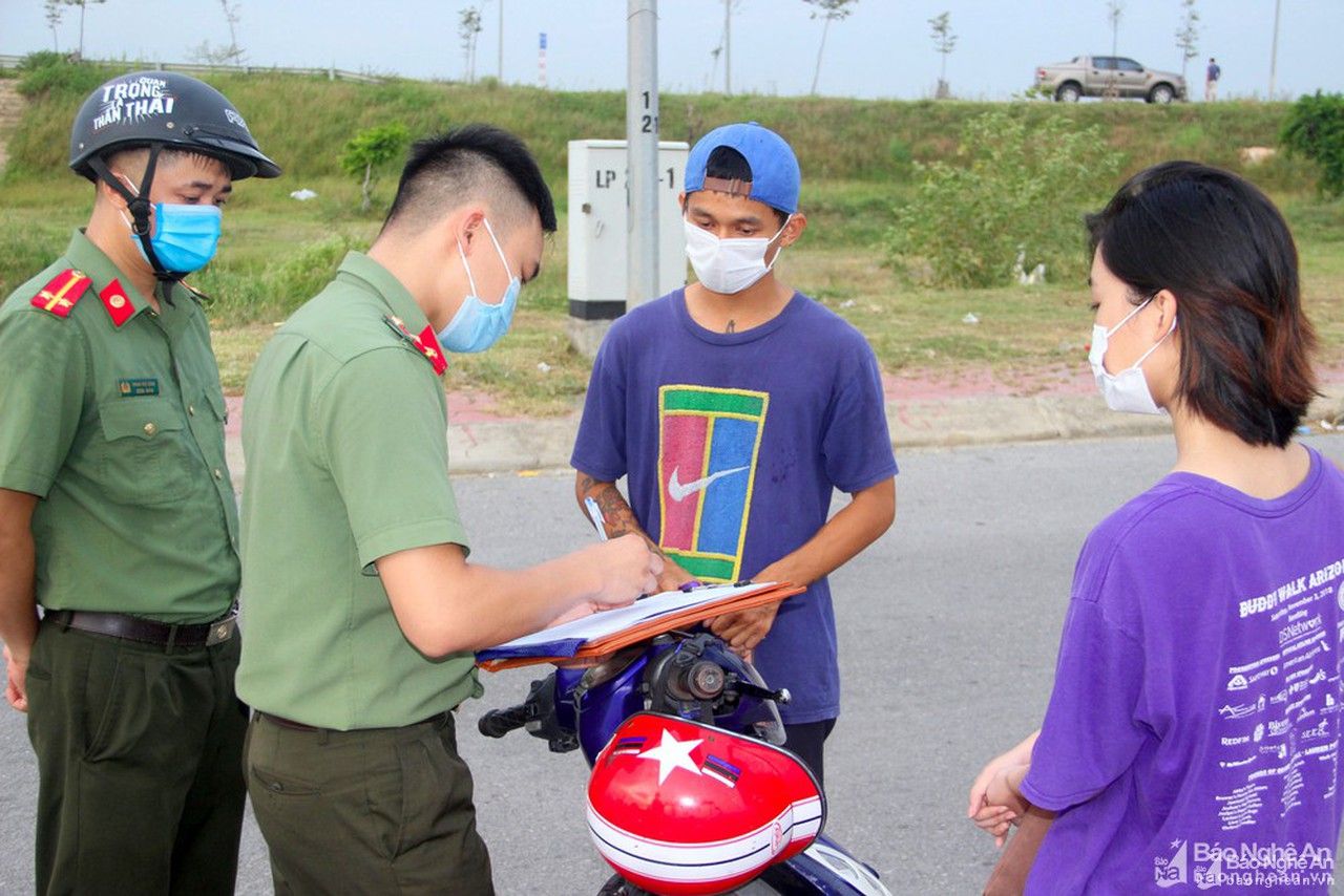 Nghệ An: Xử lý nghiêm các vi phạm quy định phòng, chống dịch Covid-19