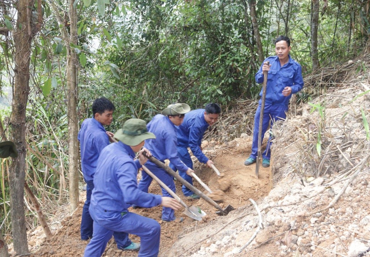 Đội quy tập của Nghệ An và hành trình tìm đồng đội trên đất bạn Lào 