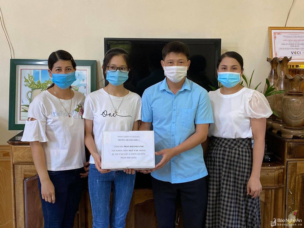 Nữ thủ khoa môn Văn Trường THPT chuyên Phan Bội Châu và bí quyết học giỏi