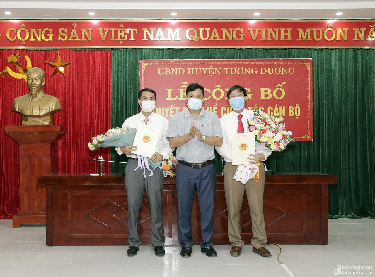 Bổ nhiệm tân Chánh Văn phòng HĐND-UBND huyện Tương Dương