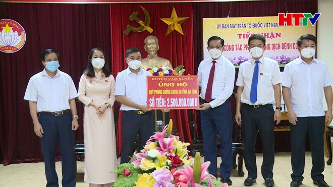 Tiếp nhận thêm 3 tỷ đồng ủng hộ Quỹ phòng, chống dịch Covid- 19