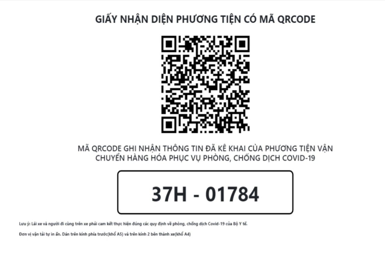 Sở GTVT Nghệ An hướng dẫn kê khai thông tin nhận diện cho phương tiện vận tải