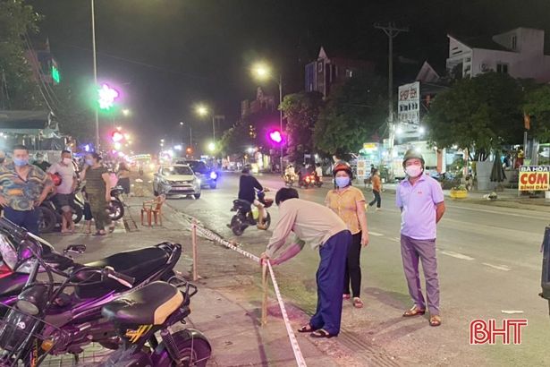 Xuất hiện ca bệnh trong cộng đồng, Hà Tĩnh nhanh chóng truy vết, khoanh vùng dập dịch