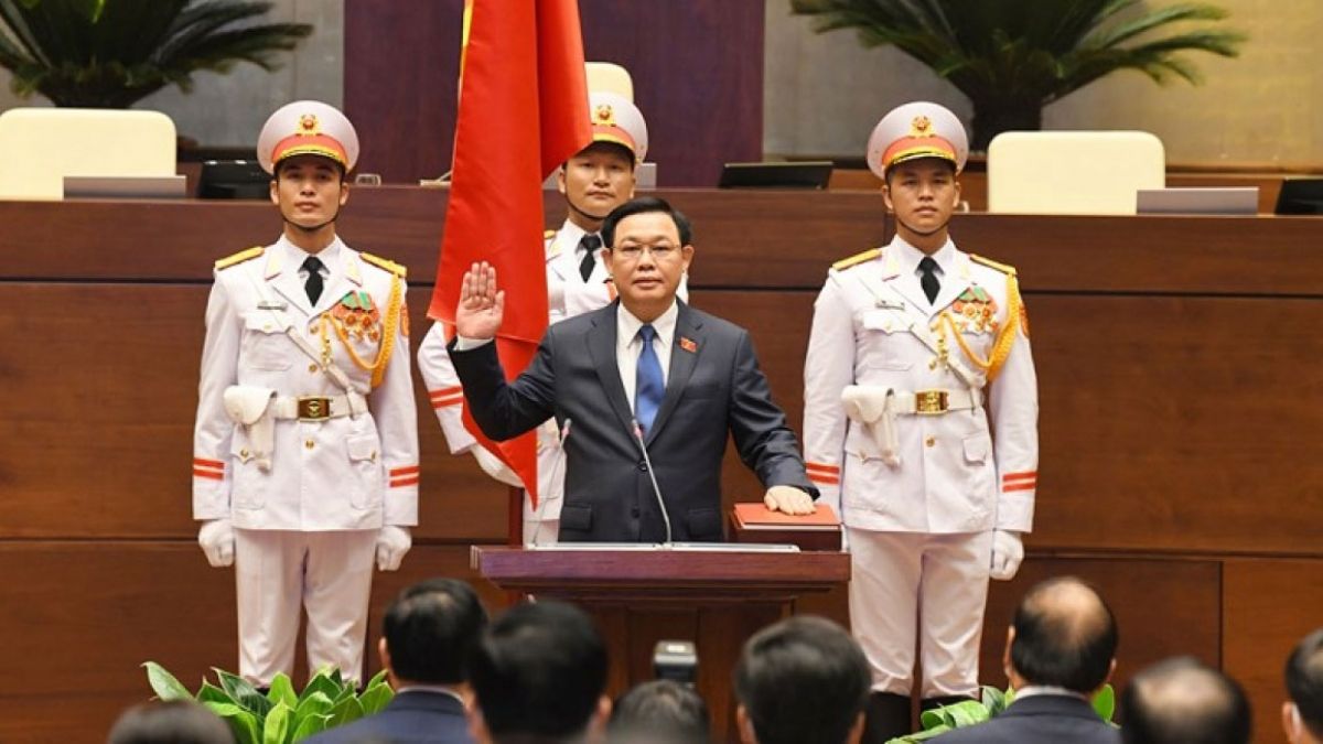 Chủ tịch Quốc hội Vương Đình Huệ nhận được sự tín nhiệm cao của đại biểu