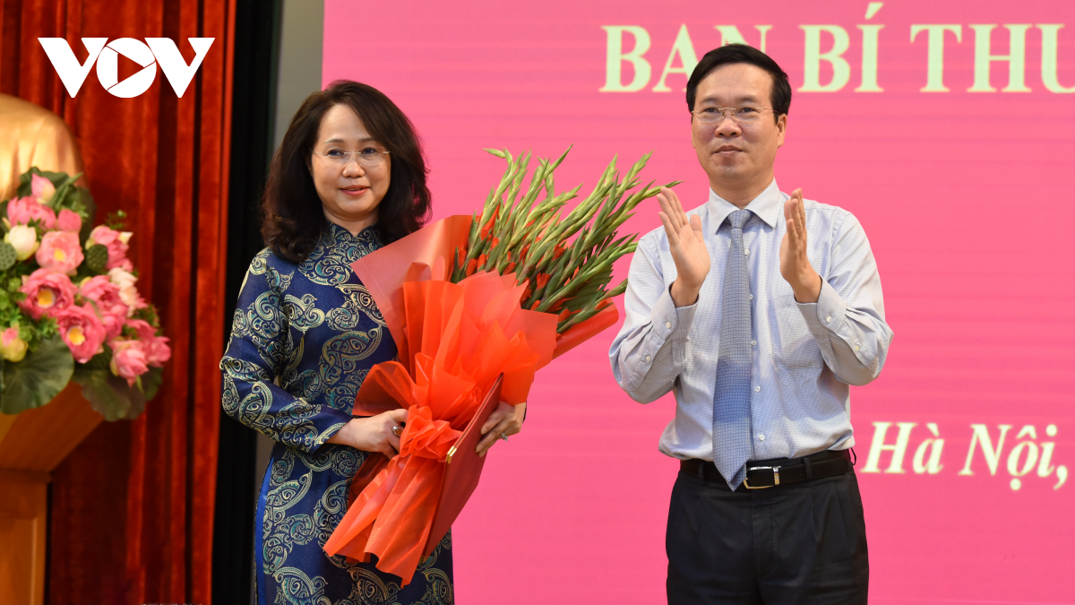 Bà Lâm Thị Phương Thanh và ông Đặng Khánh Toàn giữ chức Phó Chánh Văn phòng Trung ương