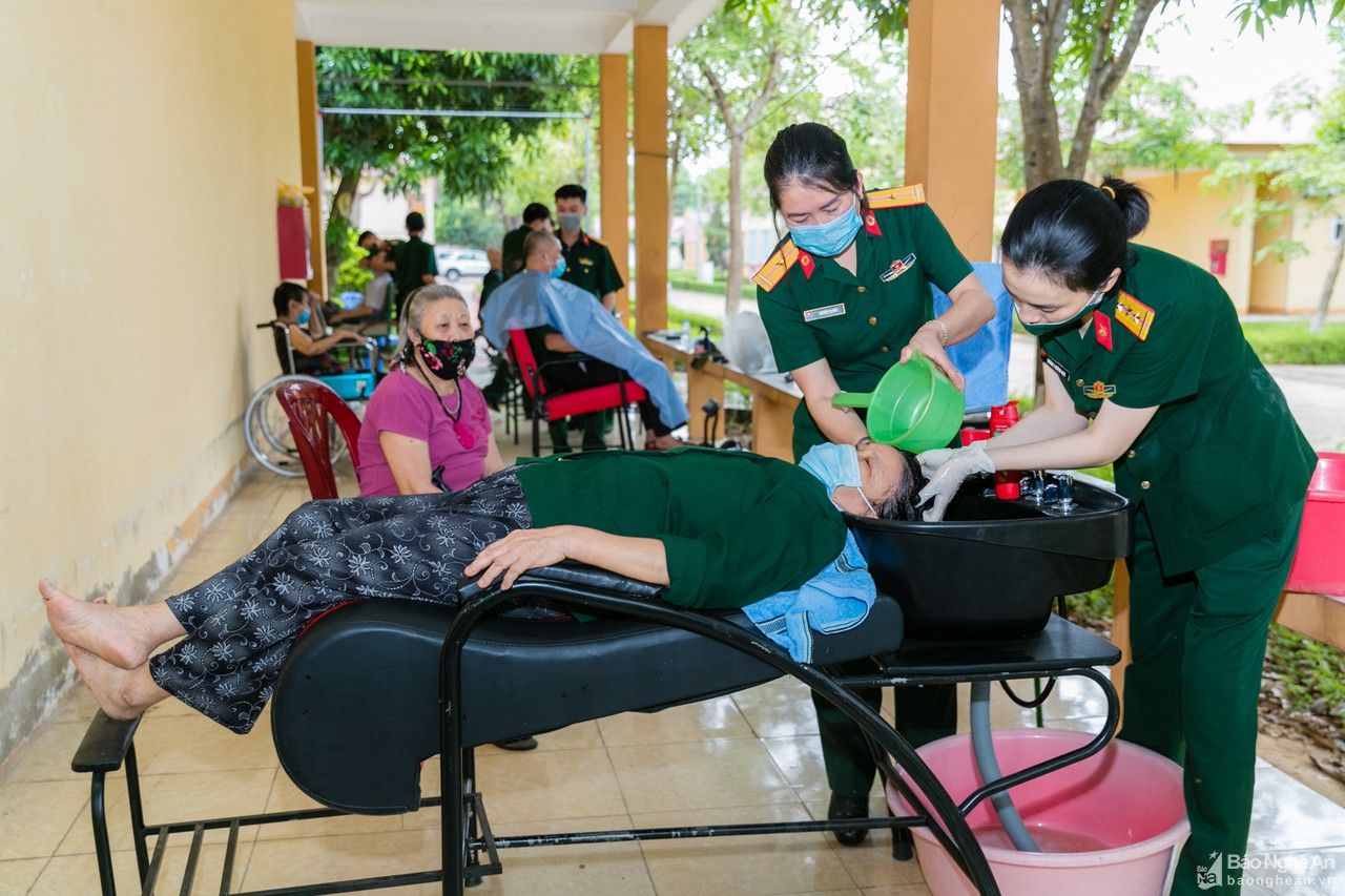 Niềm vui bình dị của các thương, bệnh binh nặng Nghệ An