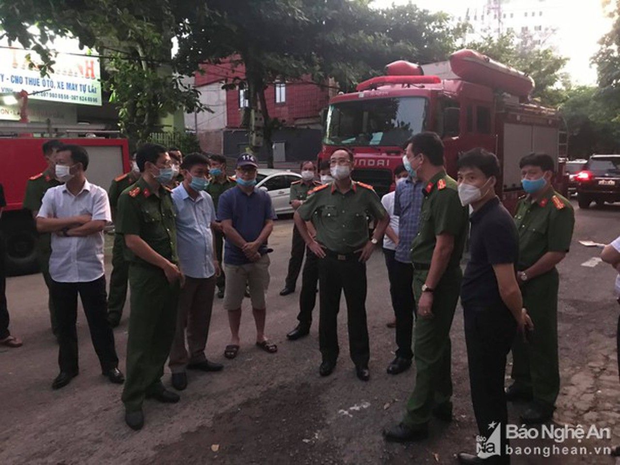 Công an Nghệ An thông tin về vụ cháy khiến 6 người tử vong ở TP Vinh