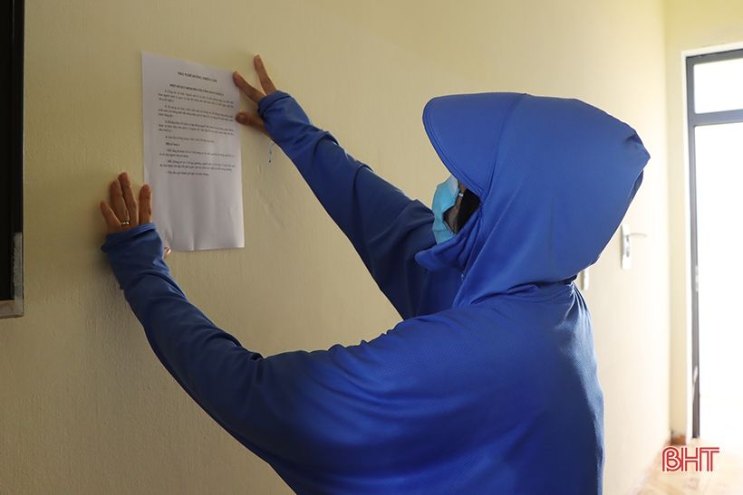 Kích hoạt khu cách ly dịch vụ ở Thiên Cầm đón công dân về từ vùng dịch