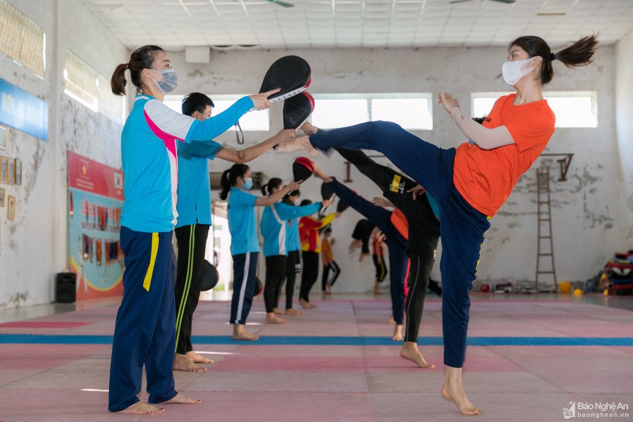 Nghệ An: Đảm bảo an toàn cho VĐV tập luyện trước tình hình dịch bệnh phức tạp