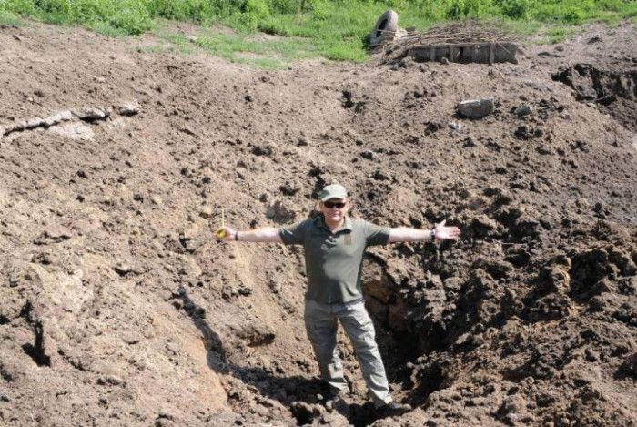 Ukraine thử đạn pháo 155 mm có sức công phá cực mạnh