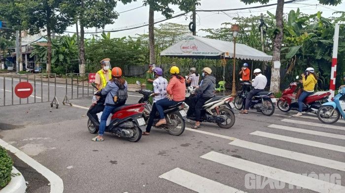 Những ai được ra đường khi thành phố Bạc Liêu phong tỏa chống dịch?