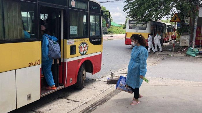 13 tỉnh lên kế hoạch đón hàng chục nghìn công nhân ở Bắc Giang về quê