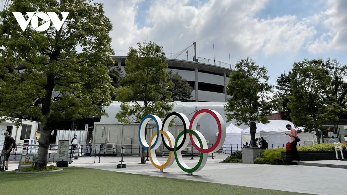 Hình ảnh Thủ đô Tokyo trước ngày khai mạc Thế vận hội mùa Hè 2020