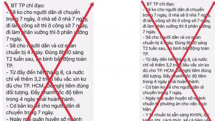 Hà Nội: Thông tin "không cho người dân di chuyển trong 7 ngày" là giả mạo