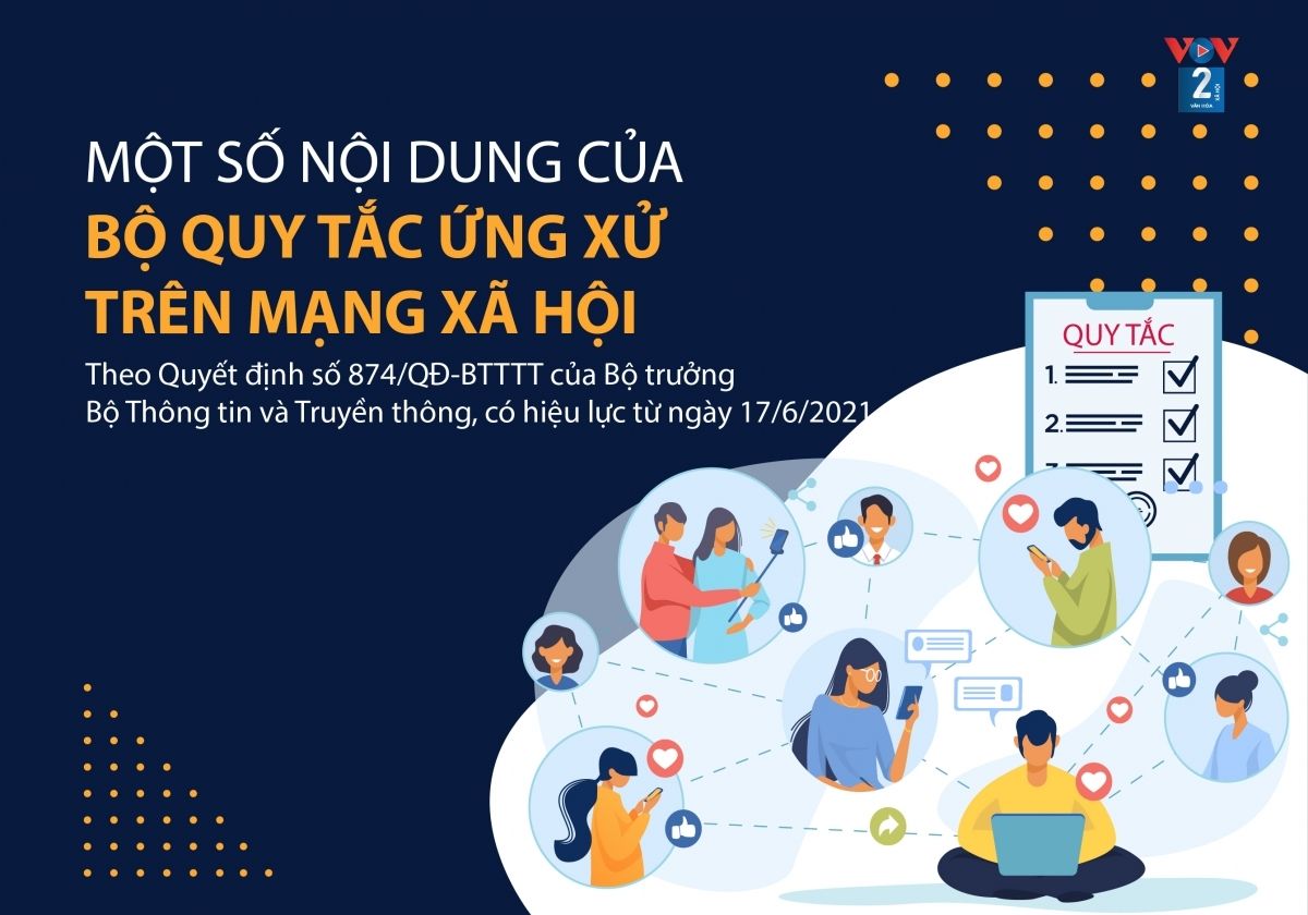 Một số nội dung của Bộ Quy tắc ứng xử trên mạng xã hội