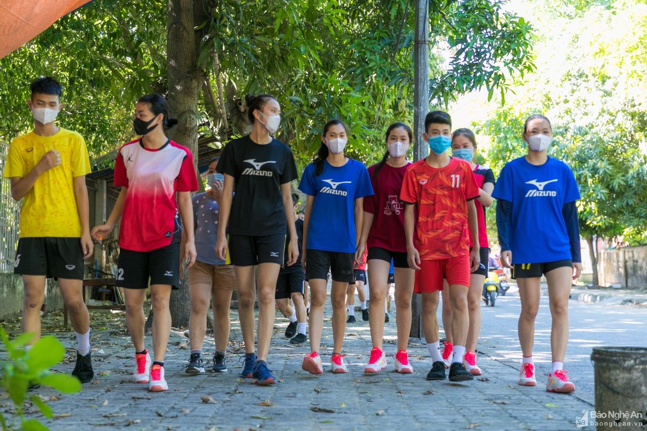 Nghệ An: Đảm bảo an toàn cho VĐV tập luyện trước tình hình dịch bệnh phức tạp